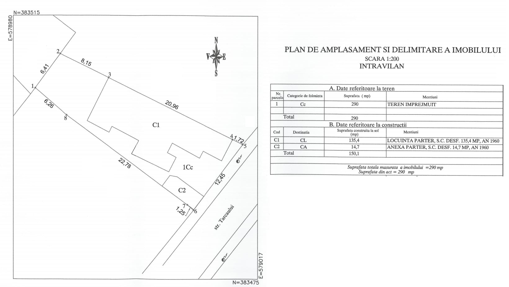 CASĂ 5 CAMERE 135MP, TEREN 290 MP, 💵 74.000  EURO, PLOIESTI, Str. TARCAULUI, DIRECT PROPRIETAR - 5